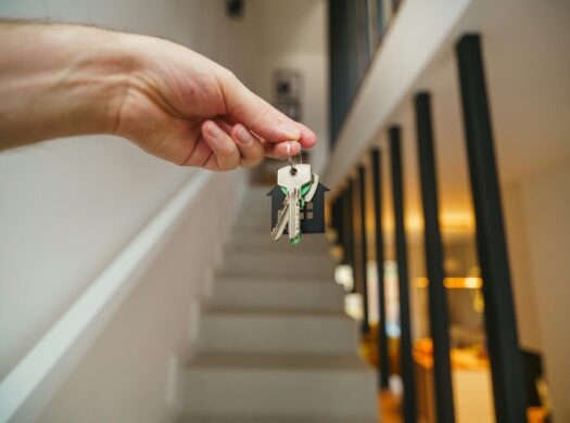 Keys of the house after buying